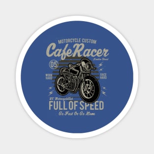 Caferacer Cafe Racer Full Of Speed Magnet